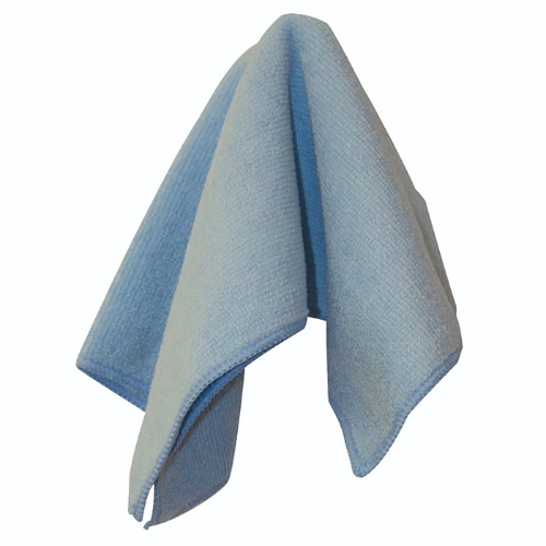 KLP MICROFIBER CLOTH 12X12 BLUE 240/CS