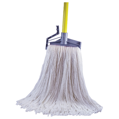 KleenLine Pro Cut End Rayon Wet Mop Head, 1.25" Headband, 24 oz.