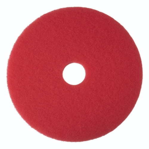 KLP 17IN RED BUFFING PAD 5/CS