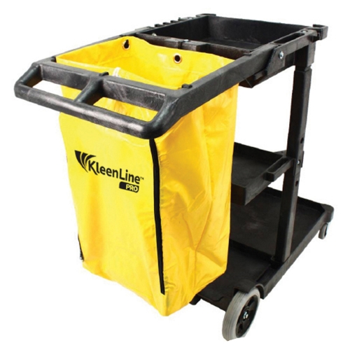 KleenLine Pro Janitor Cart with 25 Gal, Bag