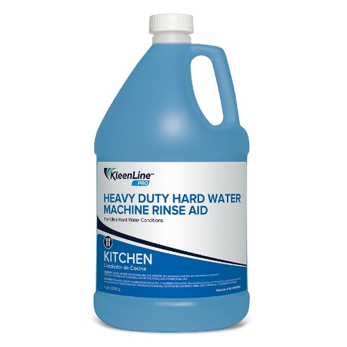 KleenLine Pro Heavy Duty Hard Water Machine Rinse Aid 1 Gallon, 4/CS