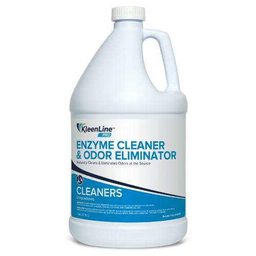 KleenLine Pro Enzyme Cleaner & Odor Eliminator, 1 Gallon, 4 per case