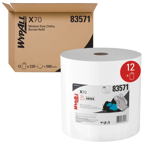 X70 Cleaning Cloths In a Bucket Refill