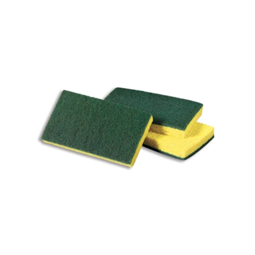 KleenLine Pro Scouring Sponge, Medium Duty, 3.5" x 6"