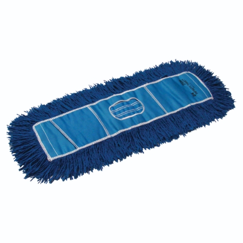 KleenLine Pro Launderable Dust Mop, 5" x 36", Blue