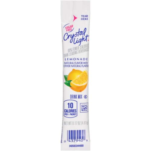 CRYSTAL LIGHT ON THE GO PACK 120/CS