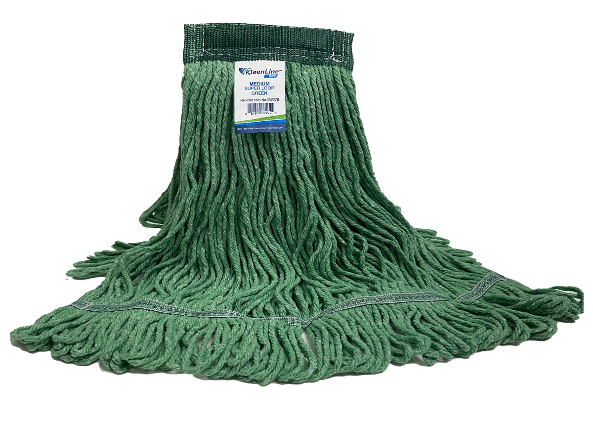 KLPKL653146 | MEDIUM BLENDED LOOP END;WET MOP (WB) GREEN EA | HILL