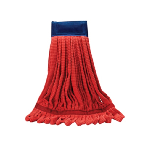 KLP MICROFIBER TUBE MOP 21OZ RED 12/CS - BradyPLUS