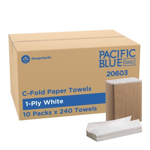 Tork Folded Windshield Paper Towel Blue H22 Extra Absorbent 16 x