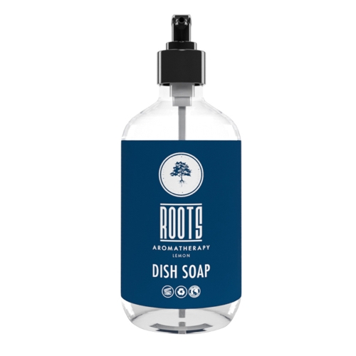 ROOTS 10OZ LEMON DISH SOAP EMPTY B 40/CS