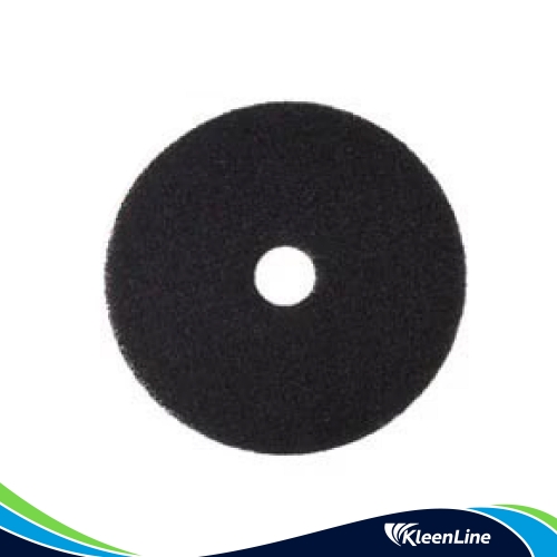 KleenLine Pro Black Stripping Floor Pad, 20"