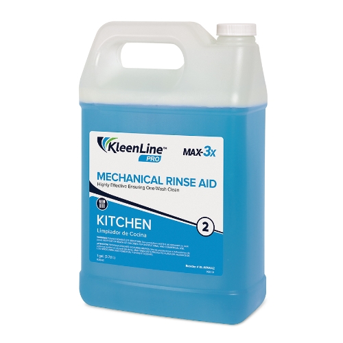 KleenLine Pro MAX-3X Mechanical Rinse Aid 1 Gallon