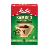 4 CONE BAMBOO FILTER PAPER 80 12 BX/CS - BradyPLUS