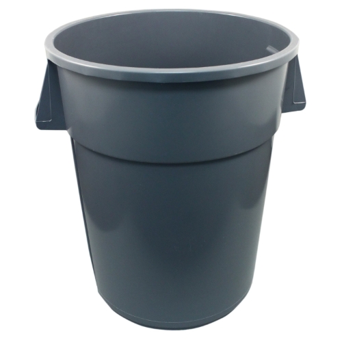 TRASH CAN GATOR 55GL GRAY 3/CS