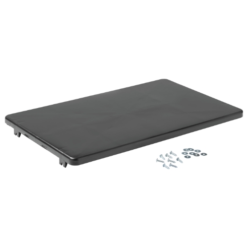 Executive Adjustable Shelf Kit for Traditional Housekeeping Carts, Black