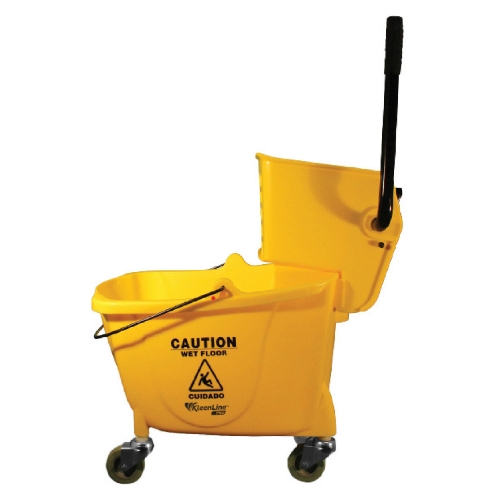 KleenLine Pro 35 Qt. Side Press Mop Bucket and Wringer
