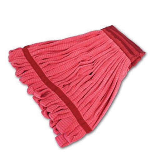 KLP MICROFIBER TUBE MOP 21OZ RED 12/CS - BradyPLUS