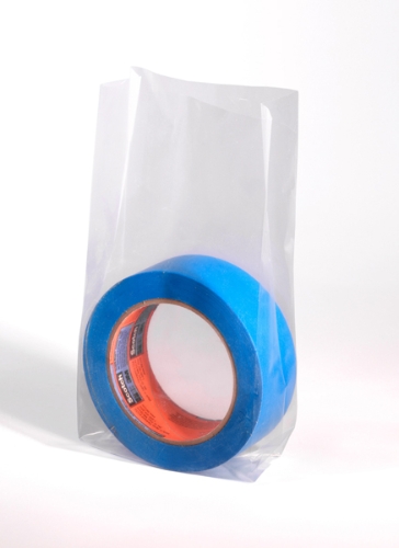 Elkay Plastics Open Ended Clear 1 Mil LDPE  5.5" x 4.75" x 15" Gusset Bag | 1000/Case
