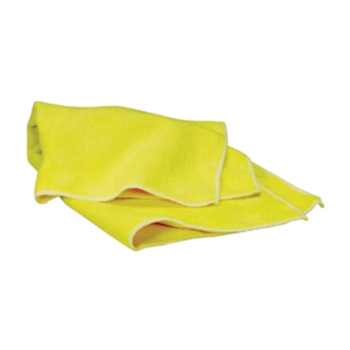 KLP MICROFIBER CLOTH 16X16 YLW 15DZ/CS