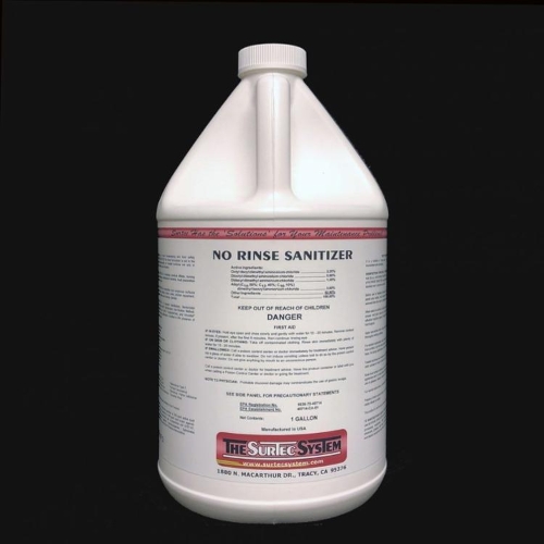 HQ718 NO RINSE SANITIZER5 GALLON BOX