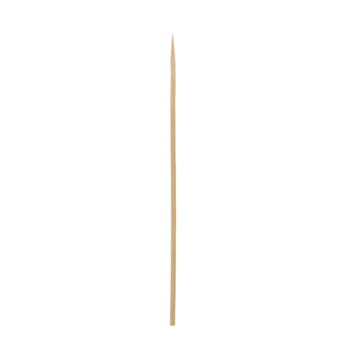 AmerCare Royal Round Skewer, R813, White Bamboo, 10" | 1000/Case
