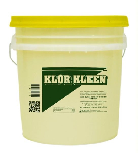 KLOR KLEEN CHLORINATINGSANITIZER 5 GL D