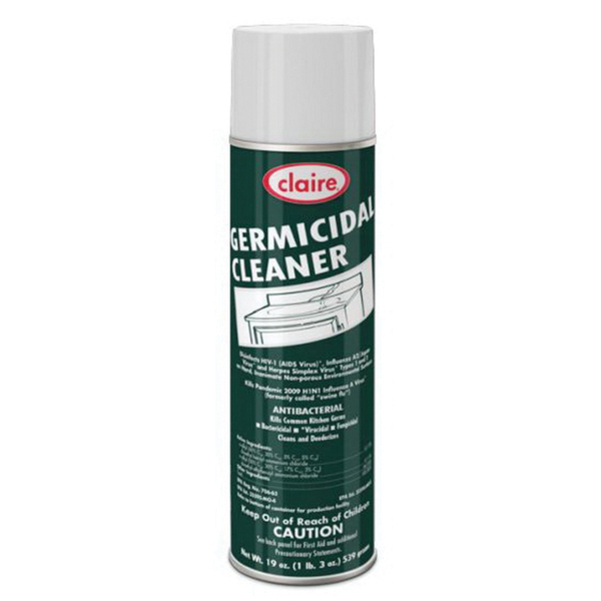 アルファクリムゾンカズ CLRCL873 | Claire CL873 Germicidal Cleaner | HILL & MARKES