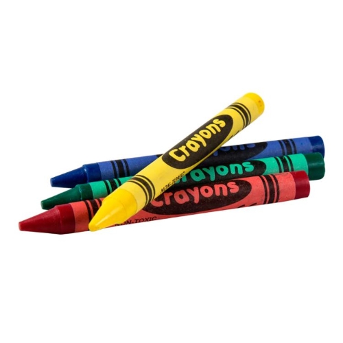 AmerCare Royal CR20004PKP 4-Pack Color Crayons | 125 Per Case