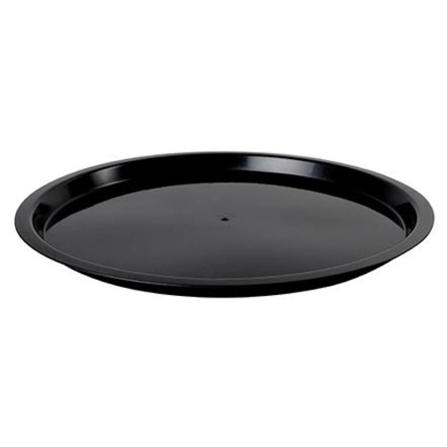 16 HIGH RIM PLATTER POLYPRO BLK 25/CS