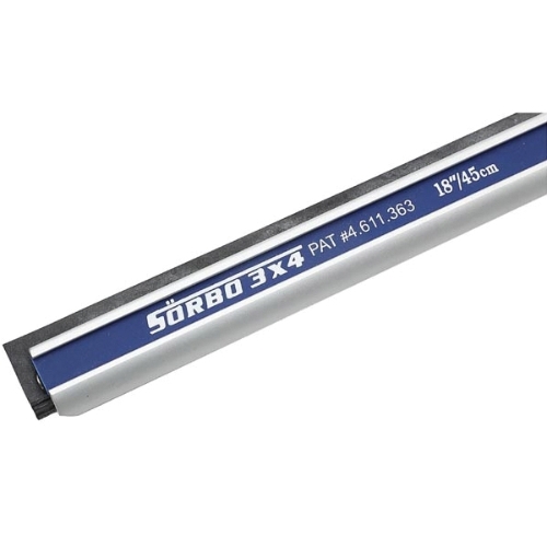 Sorbo Products Incorporated QUICKSILVER S1273 Squeegee, 40 deg Channel, Adjustable Wide-Body, 12 in W Blade