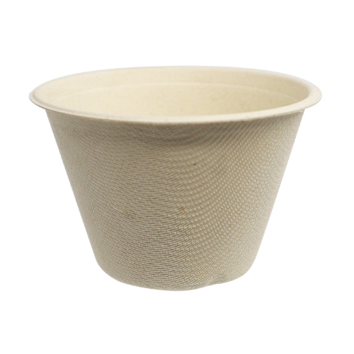 World Centric CU-SC-4N-LFP Souffle Cup, Plain, 4 oz Capacity, Plant Fiber, Brown