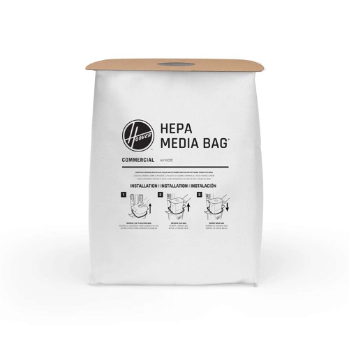 HEPA MEDIA FILTRATION BAGS 10/PK 6/CS