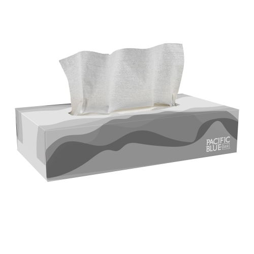 2-Ply Facial Tissue - Flat Box 30 Boxes per Case