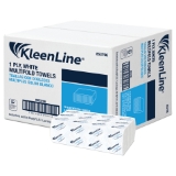 KleenLine White Multifold Towels Ecologo 16/250 - BradyPLUS