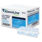 KleenLine Select 2-Ply Premium Facial Tissue Flat Box FSC 30/100