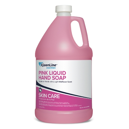 KleenLine Essentials Pink Liquid Hand Soap 1 Gallon, 4 per case