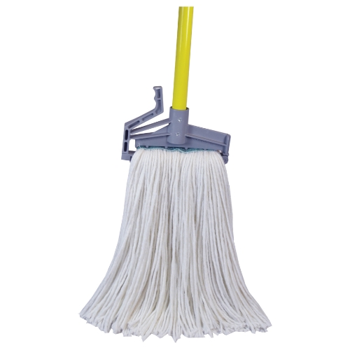 KleenLine Pro Cut End Rayon Wet Mop Head, 1.25" Headband, #16