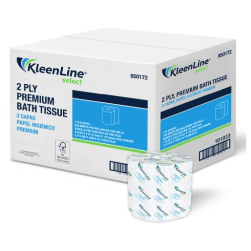 KleenLine Select 2-Ply Premium Bath Tissue FSC 60/420