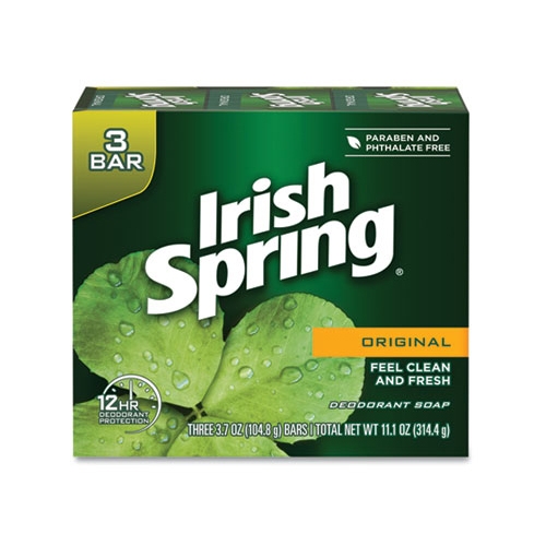 SOAP BAR IRISH SPRING 3.75OZ 18/CS