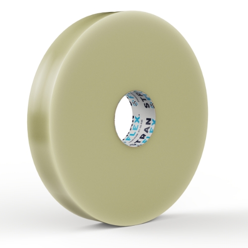 STRANFLEX® Elite Hot Melt Tape, 48 mm x 1,500 m, 1.8 mil, Clear, 6 rolls per case, 36 cases per pallet