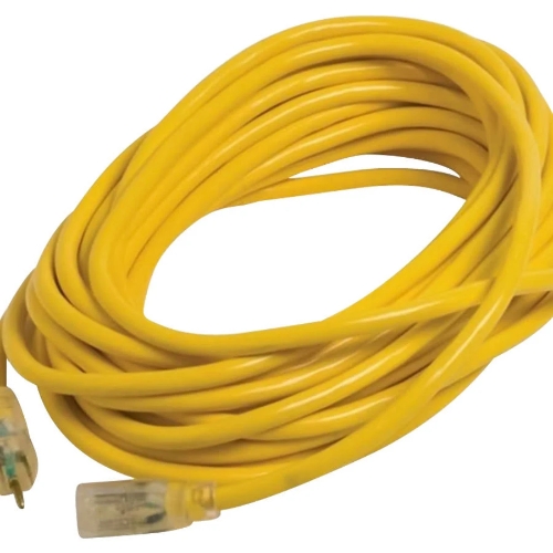 Pro Star 16/3 SJTW Power Check Extension Cord, Lighted Ends, 15A