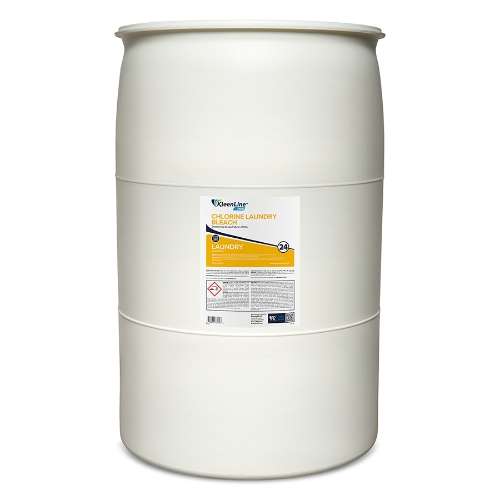 KleenLine Pro Chlorine Laundry Bleach 55 Gallon