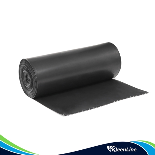 KleenLine Can Liner 38x58 1.2 MIL Black (5 rolls of 20 liners)